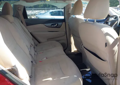 2016 Nissan Rogue Sv из США, поврежденный, VIN KNMAT2MT4GP625739